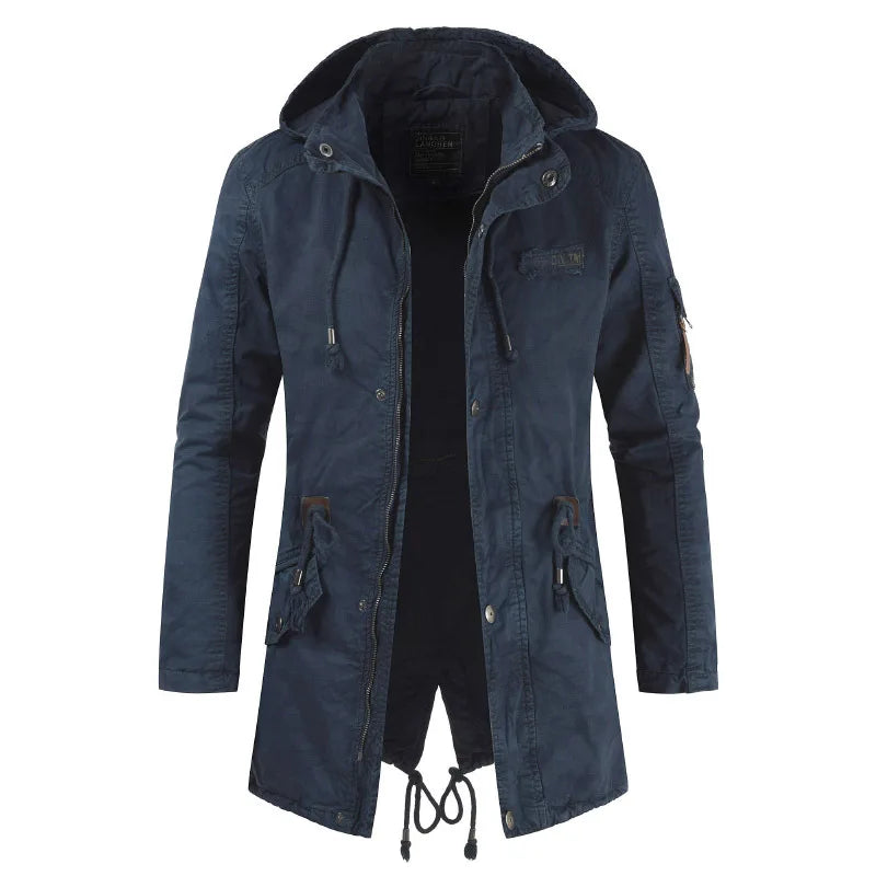 Parka polaire pour hommes - Veste coupe-vent chaude et confortable