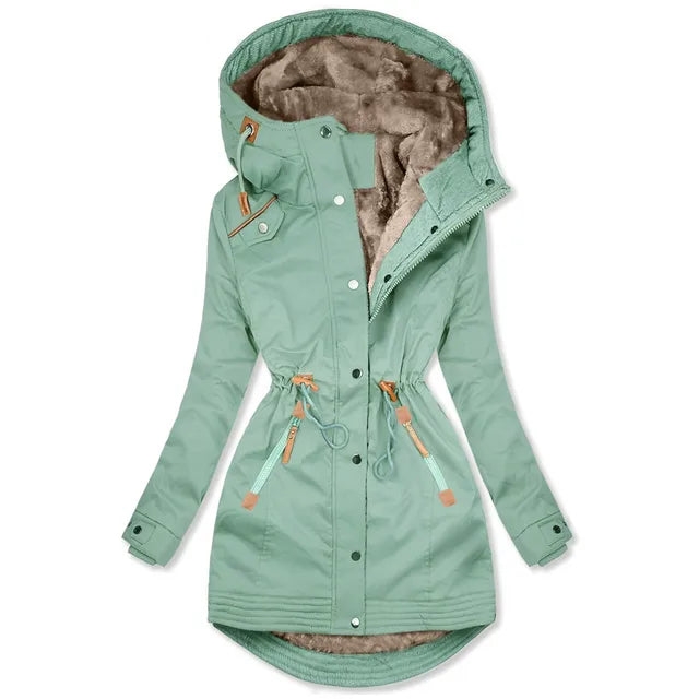 Parka imperméable femme chaud et stylé