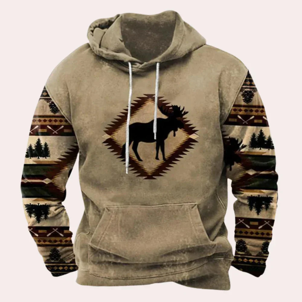 Herren Kapuzenpullover Modern Sportlich - IdealeKleiden