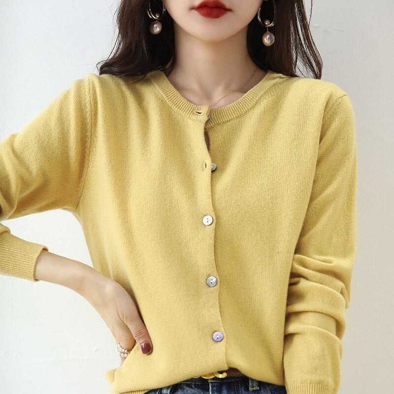 Cardigan Femme Moderne Élégant