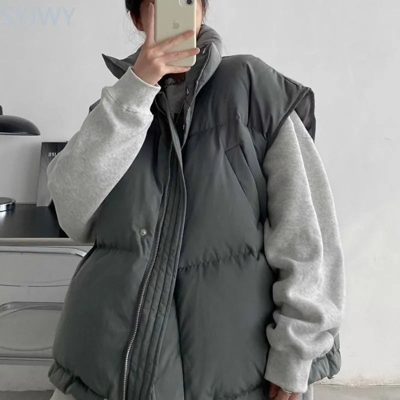 Doudoune chaude pour femme hiver