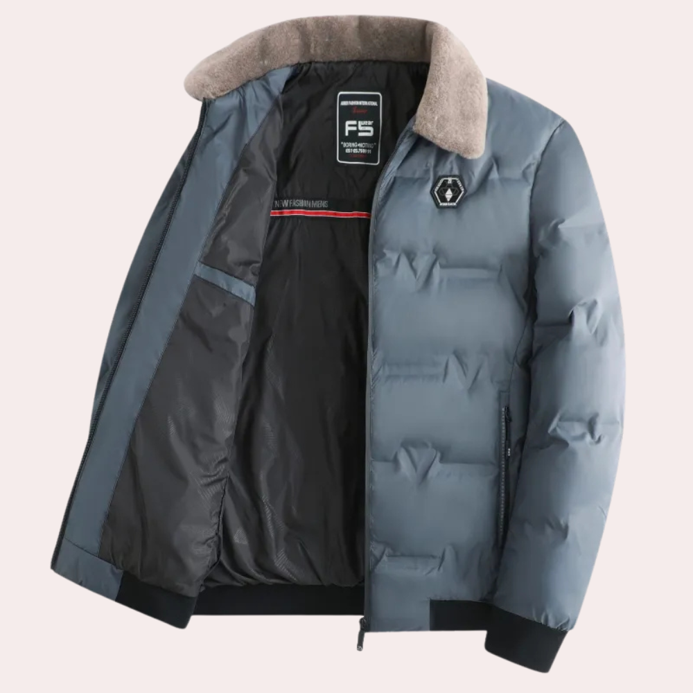 Parka d'hiver élégant pour hommes