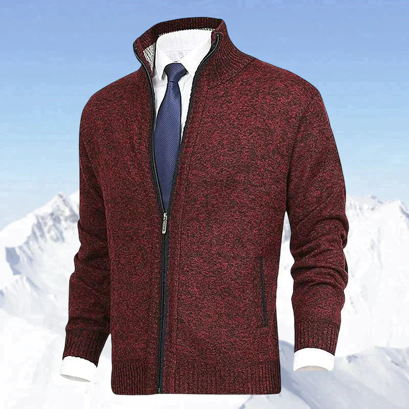 Gilet en maille chaud pour homme Hiver