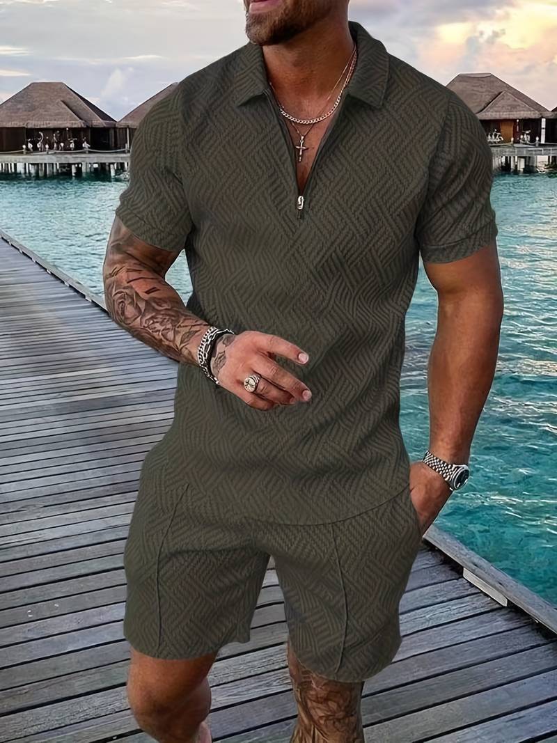 Ensemble short et t-shirt d'été pour homme