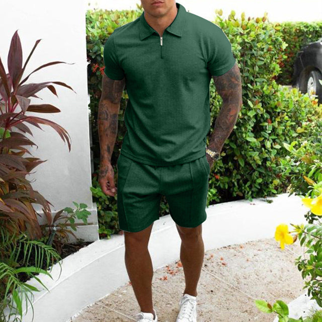 Ensemble d'été pour homme : T-shirt et short confortables