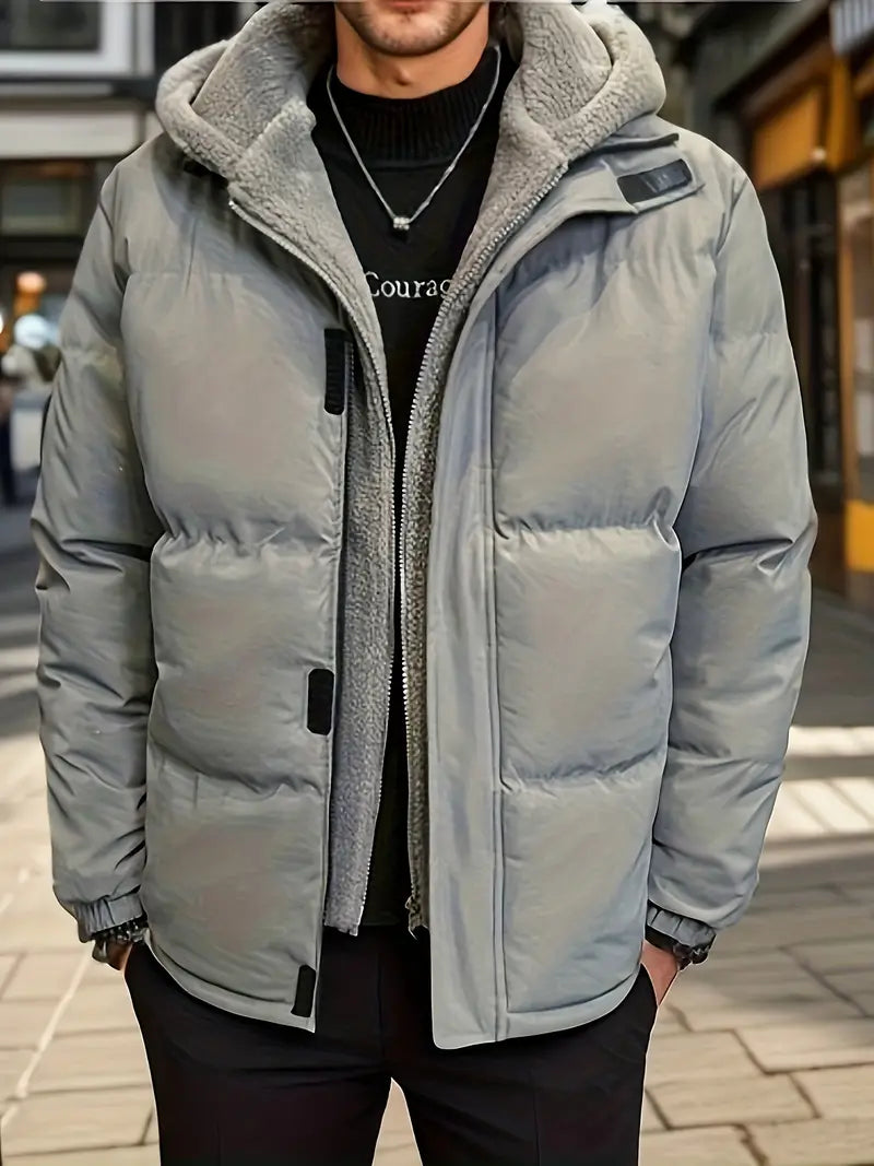 Parka d'hiver isolant et chaud pour hommes