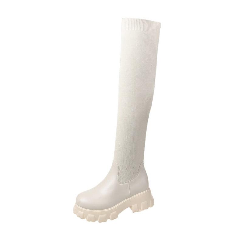 Bottes véganes femme élégantes aspect cuir