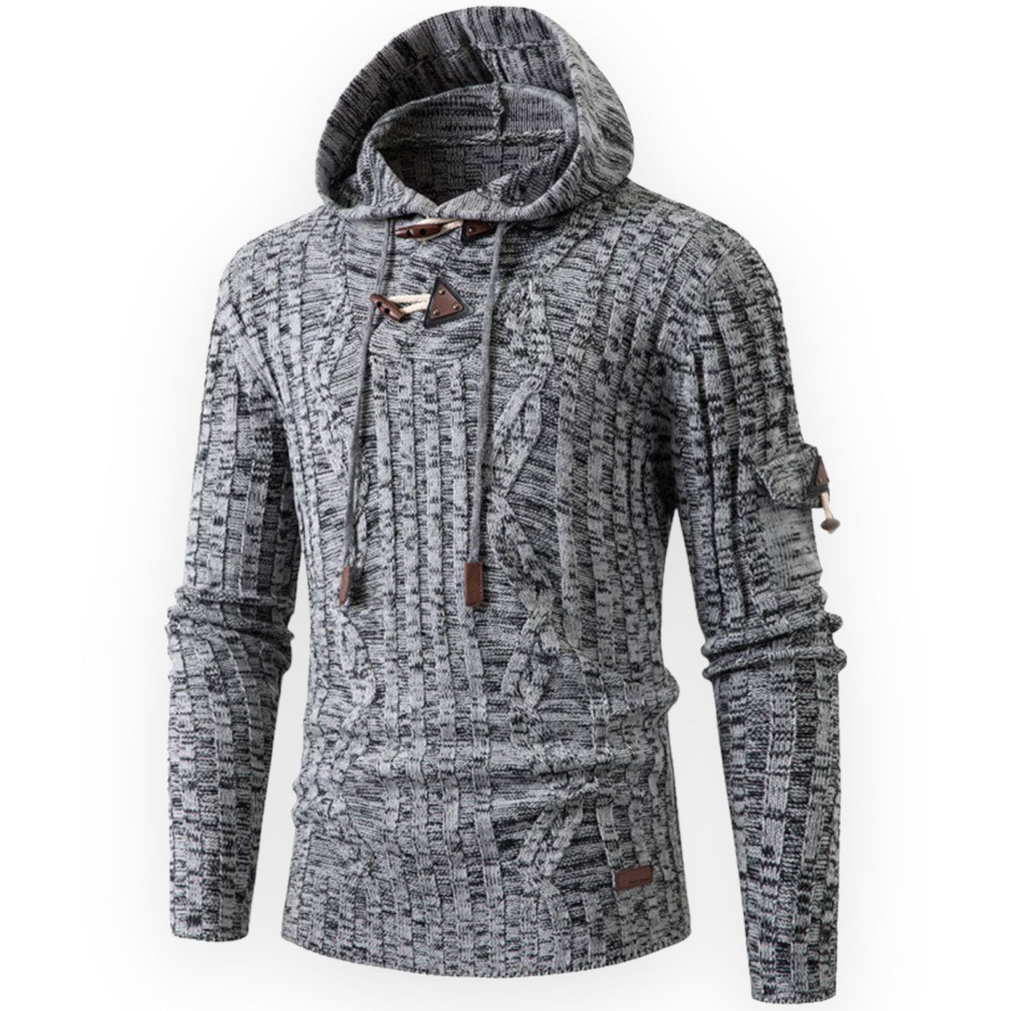 Sweat à capuche en polaire élégant pour homme