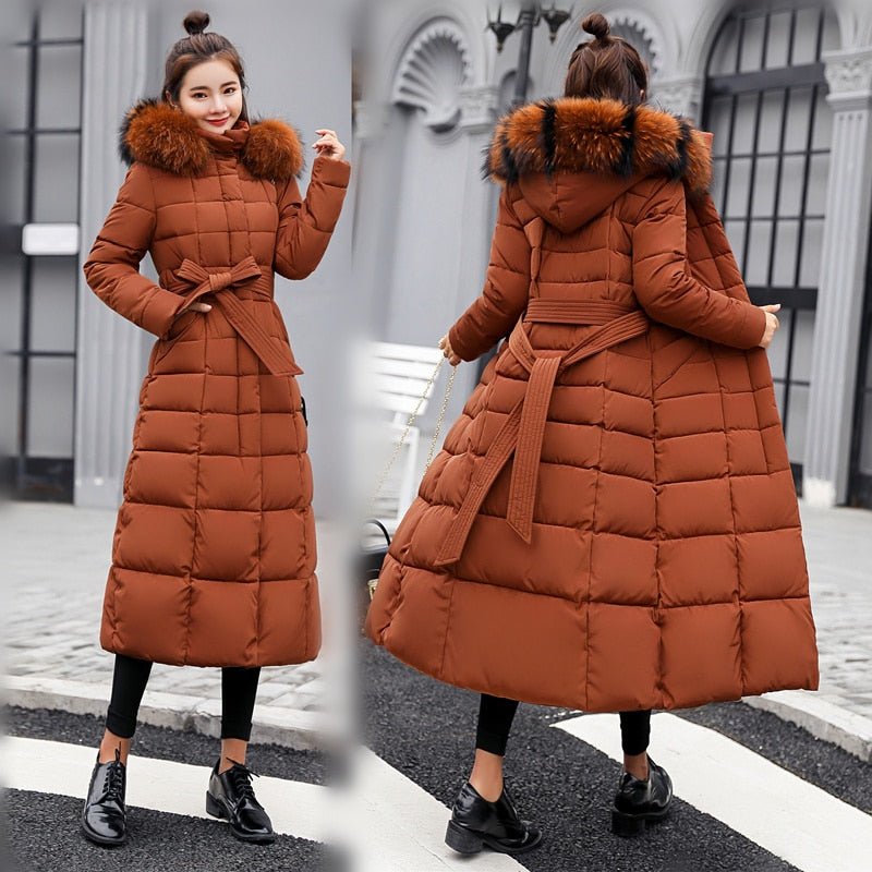 Long Manteau Doudoune Chaud et Confortable