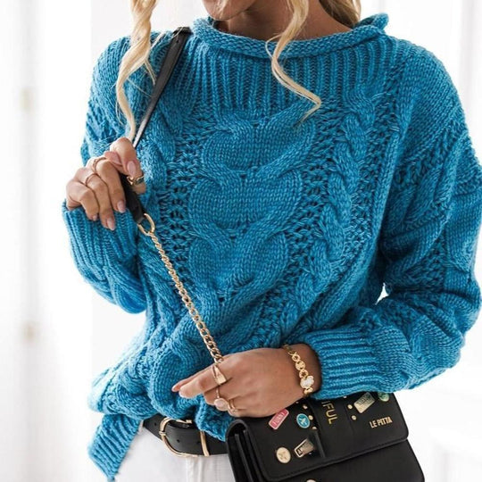 Blaue Pullover Herren Casual - IdealeKleiden
