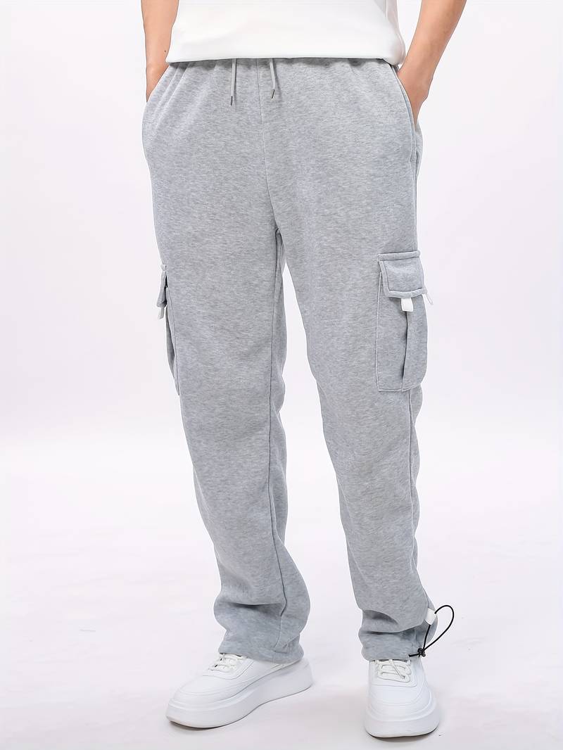 Adrian – Pantalon cargo décontracté pour homme coupe Relaxed Fit