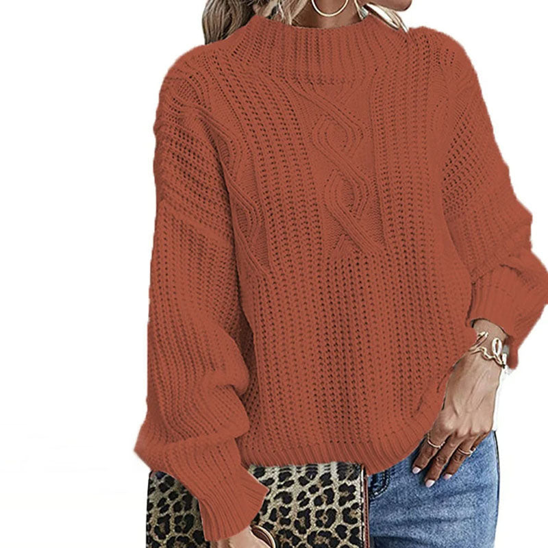 Pull douillet torsadé doux