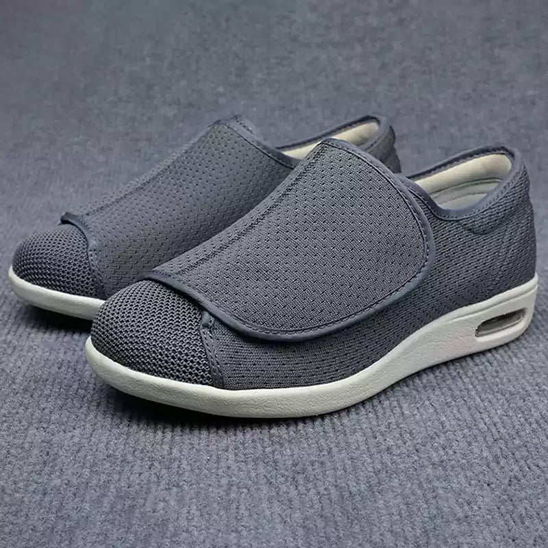 Chaussures confortables à scratch pour seniors