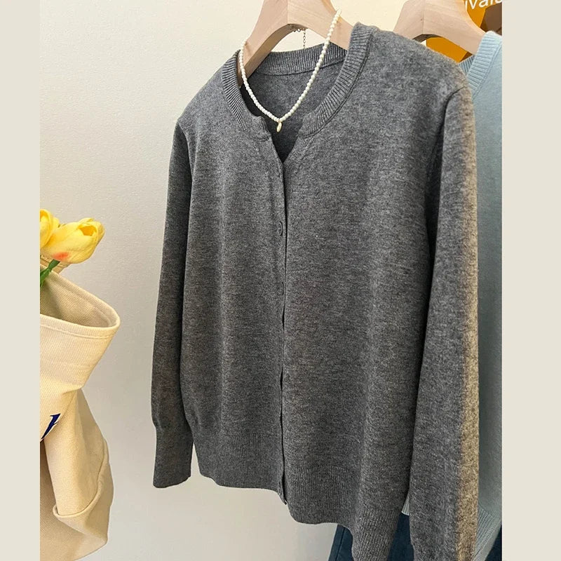 Cardigan douillet en grosse maille de laine