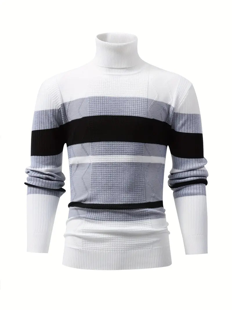 Joseph – Pull col roulé rayé et stylé