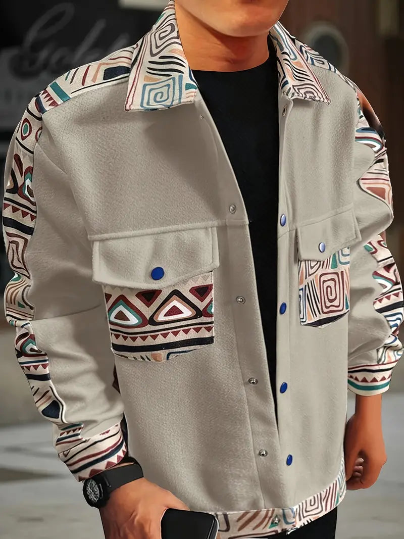Retro Baseballjacke Stylish Größe - IdealeKleiden