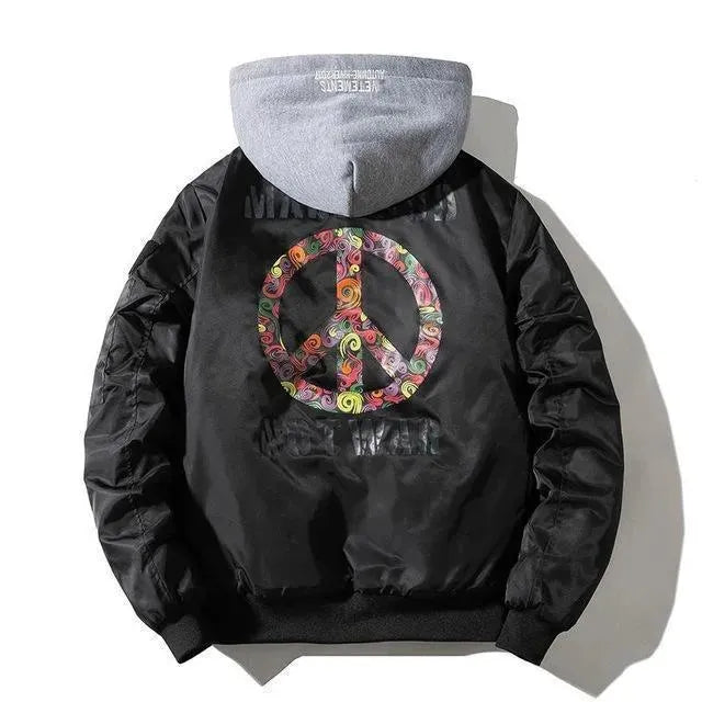 Blouson aviateur chaud et isolant pour homme