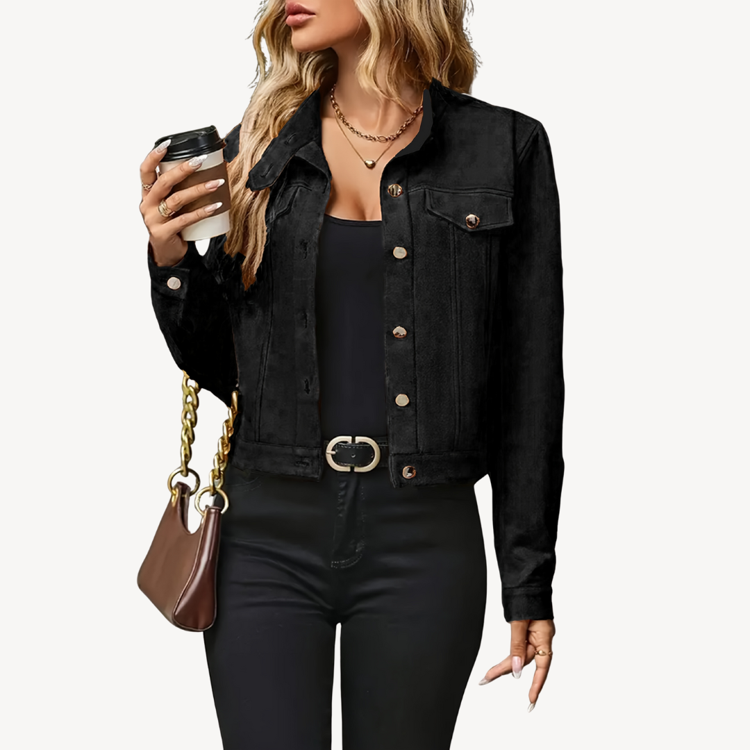 Veste en jean moderne pour femme