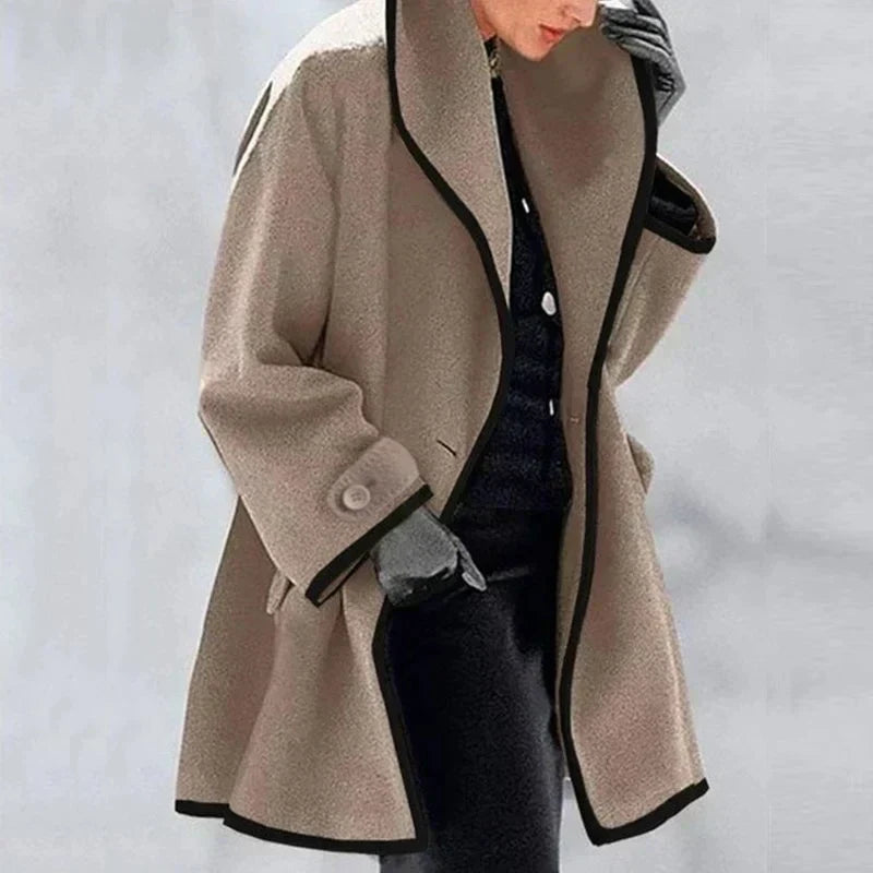 Trench-coat d'automne classique pour femme