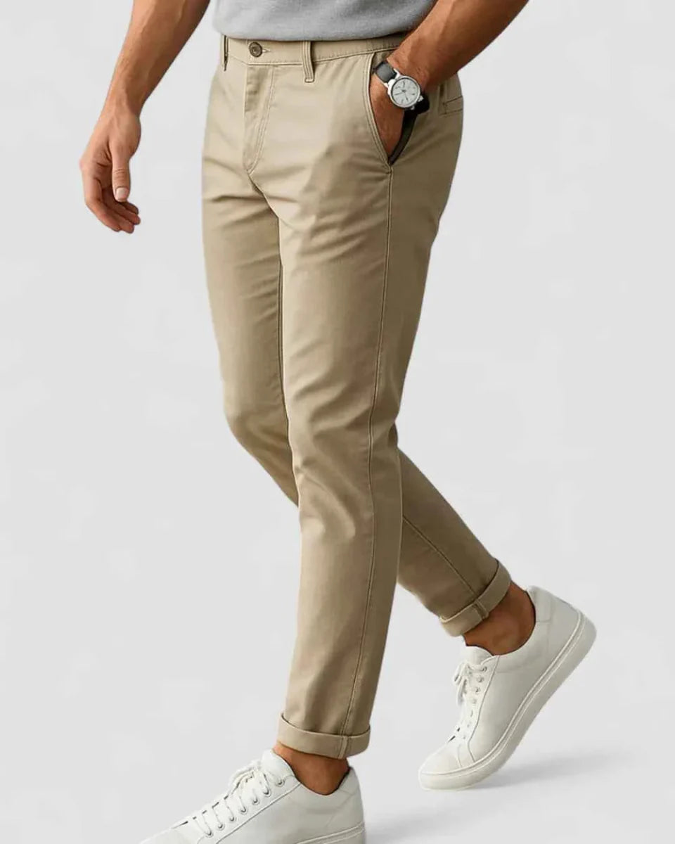 Pantalon de Costume Homme Élégant Slimfit