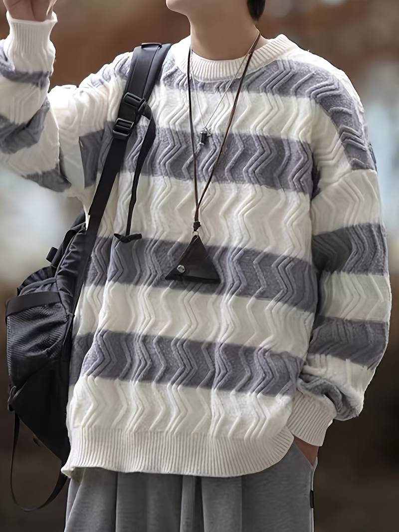 Pull coloré homme style moderne