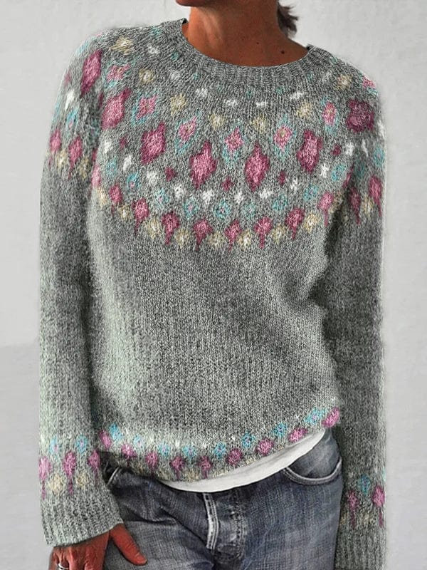 Pull élégant Motifs géométriques