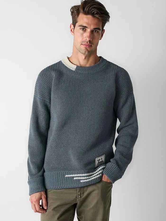 Pull pour homme confortable, coupe décontractée
