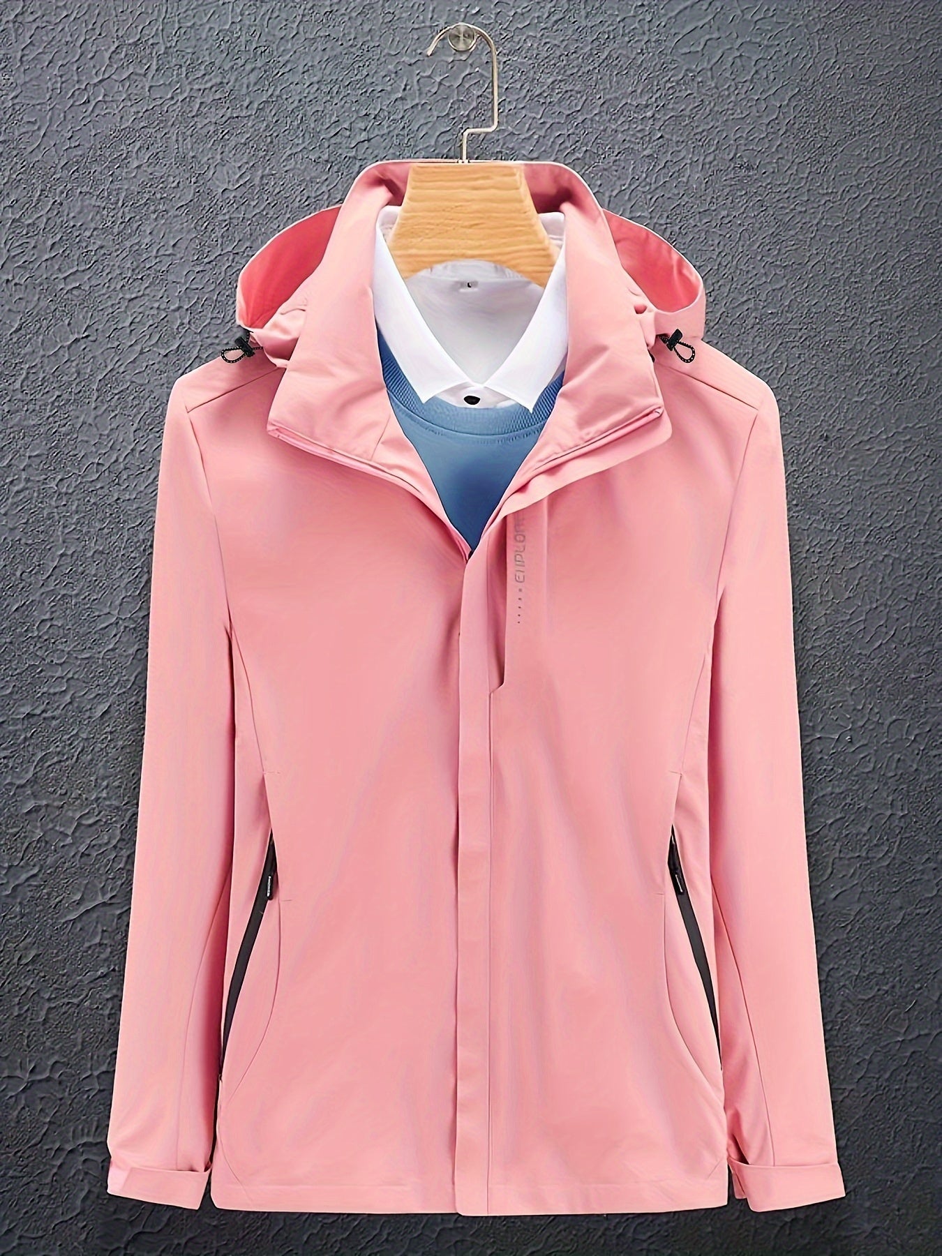 Veste d'extérieur imperméable, respirante et coupe-vent
