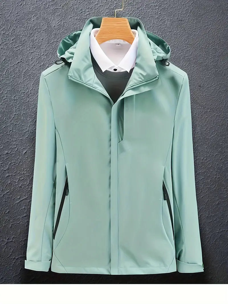 Veste d'hiver femme coupe-vent chaude à capuche