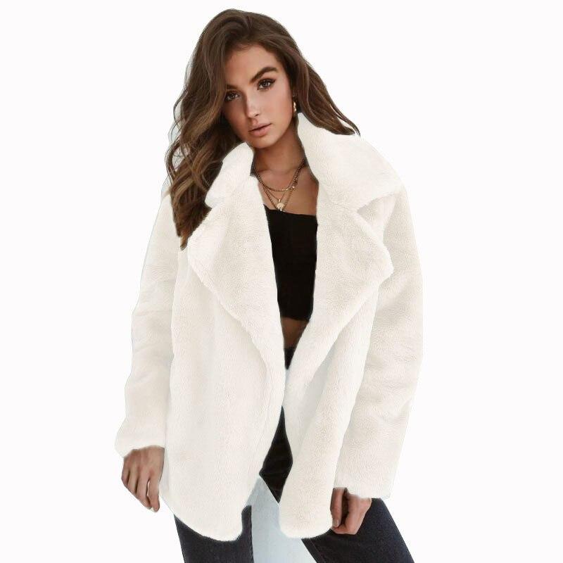 Veste douillette pour femme aspect nounours Chaude et stylée