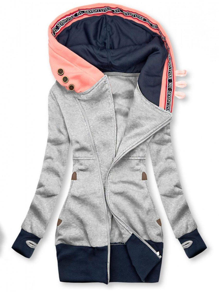 Sweat-shirt oversize chaud à manches longues