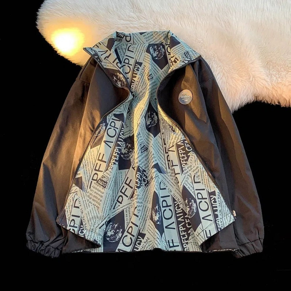 Veste femme stylée avec imprimé tendance