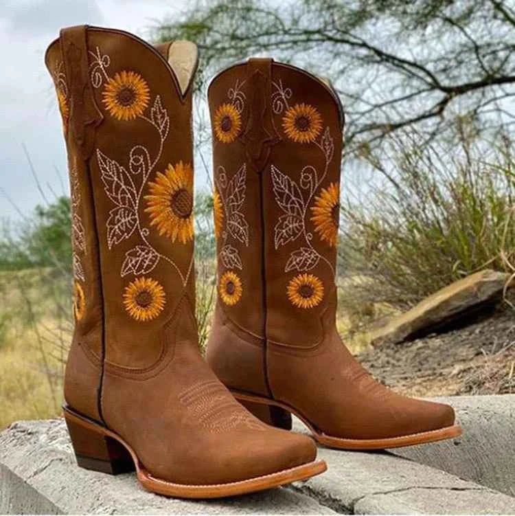 Bottes femme style vintage chic