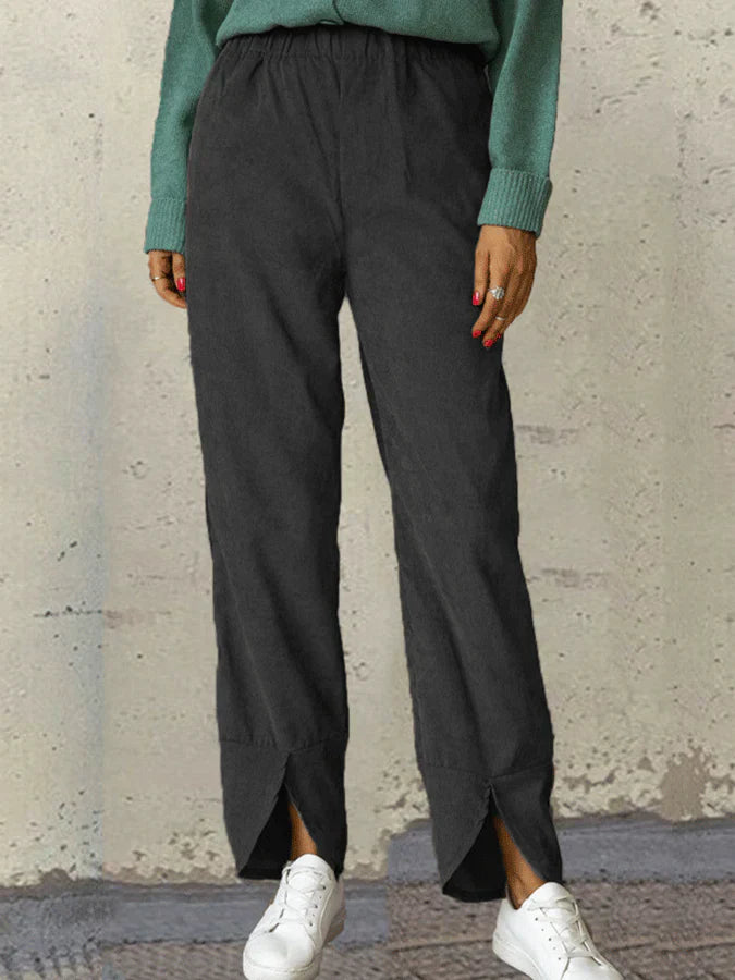 CHRISTA - Pantalon Mode Élégant Décontracté