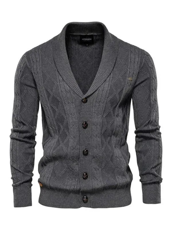Pull en maille pour homme style moderne
