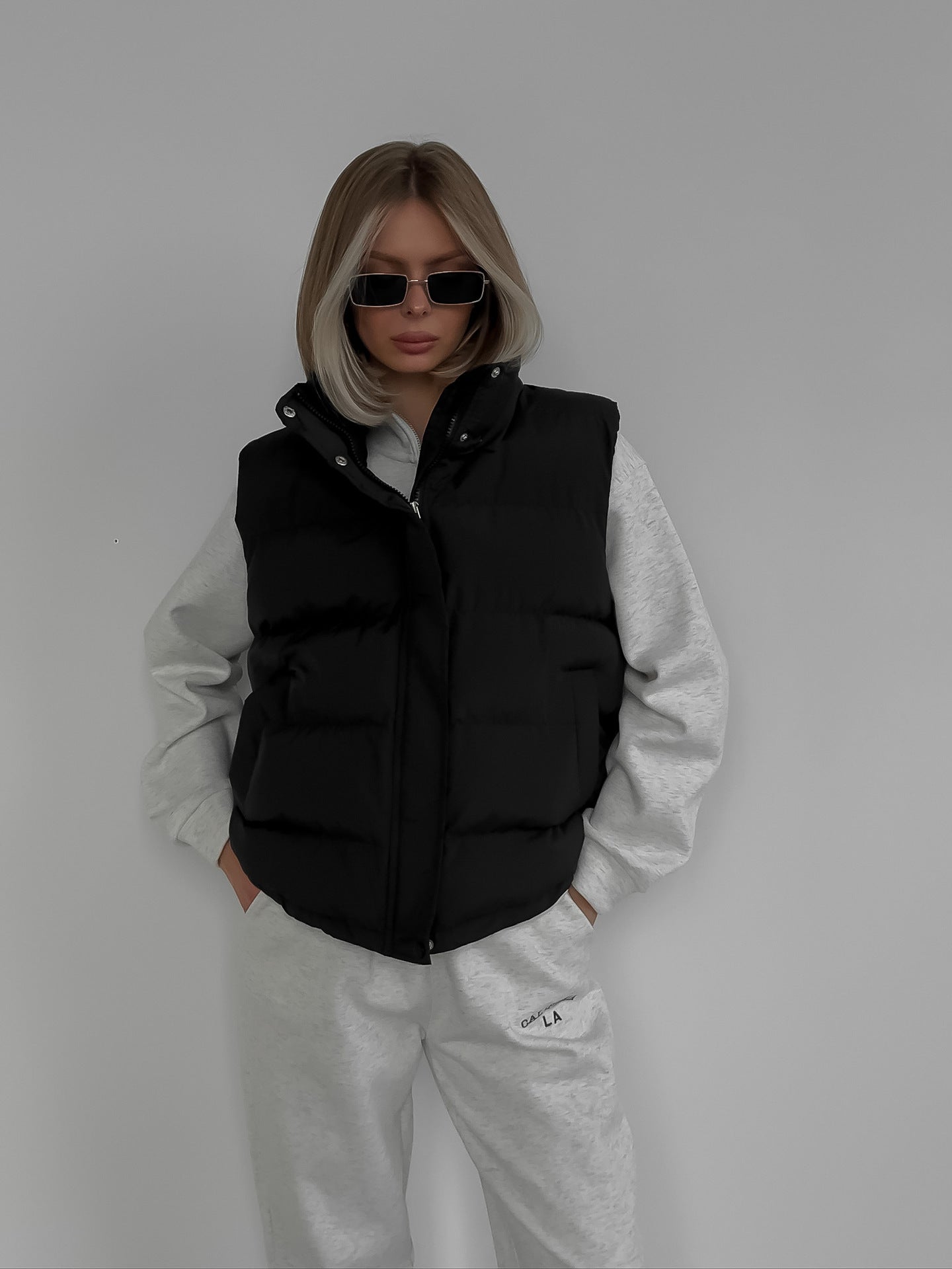 Bodywarmer Femme Chaud Élégant