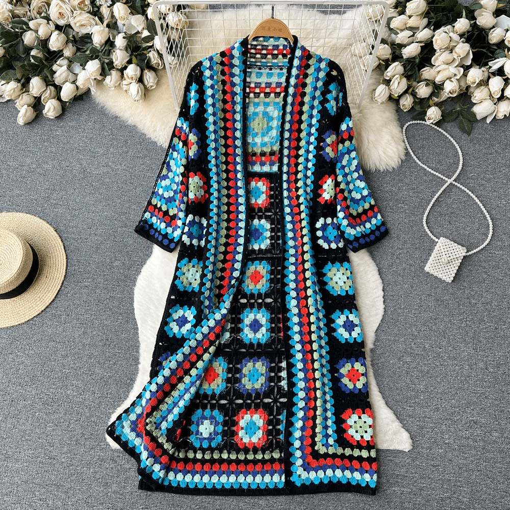 Cardigan long pour femme style tendance printemps