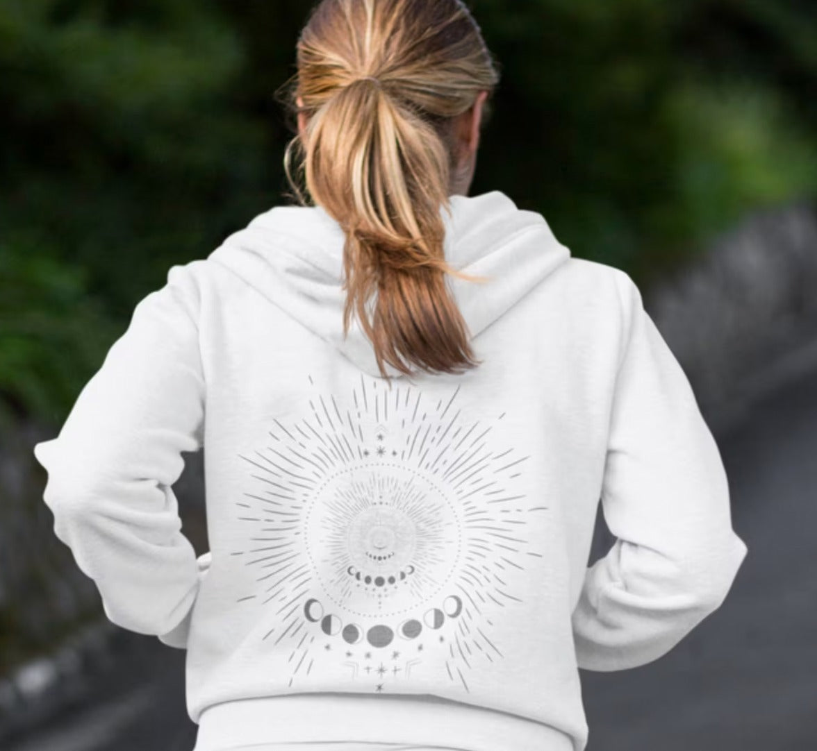 Sweat à capuche tendance avec logo imprimé