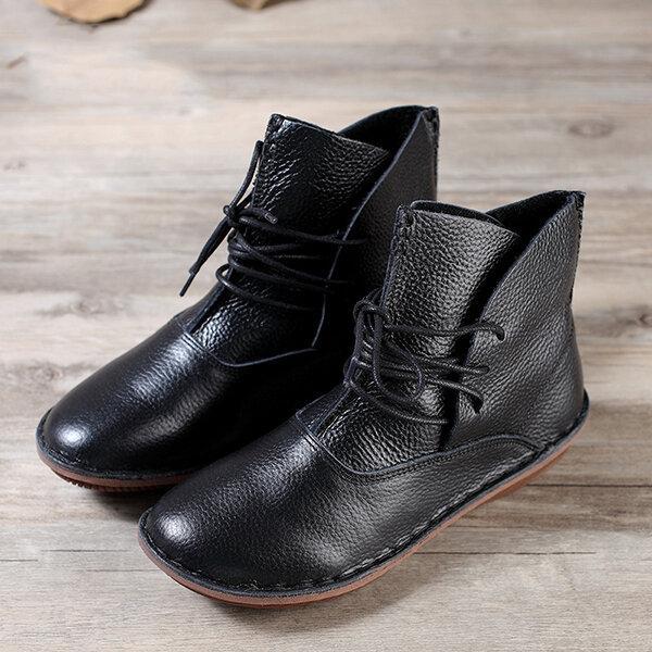 Bottes pour femmes en cuir design élégant