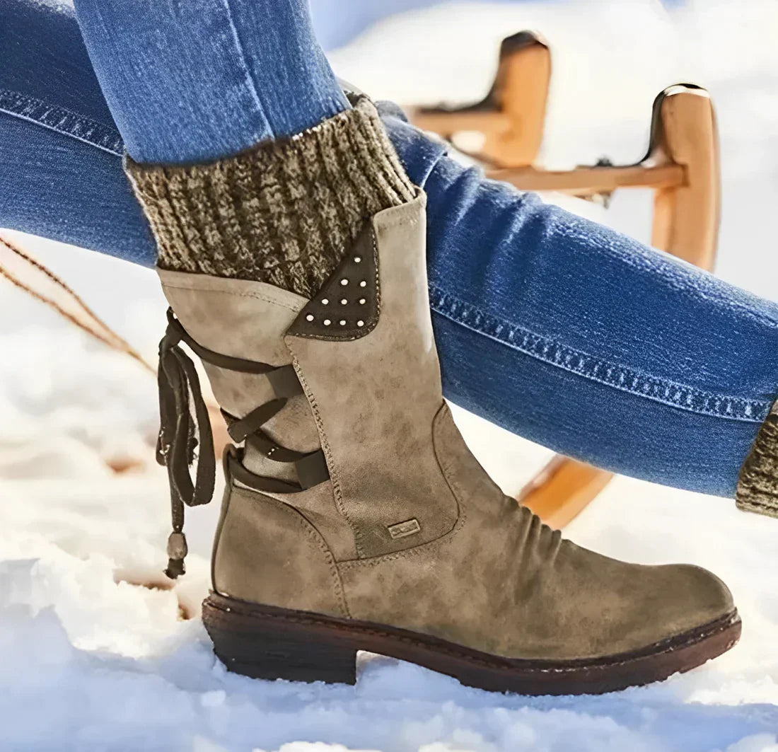 Bottes d'hiver grandes tailles courtes livraison rapide