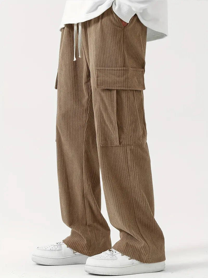 Pantalon cargo pratique multi-poches