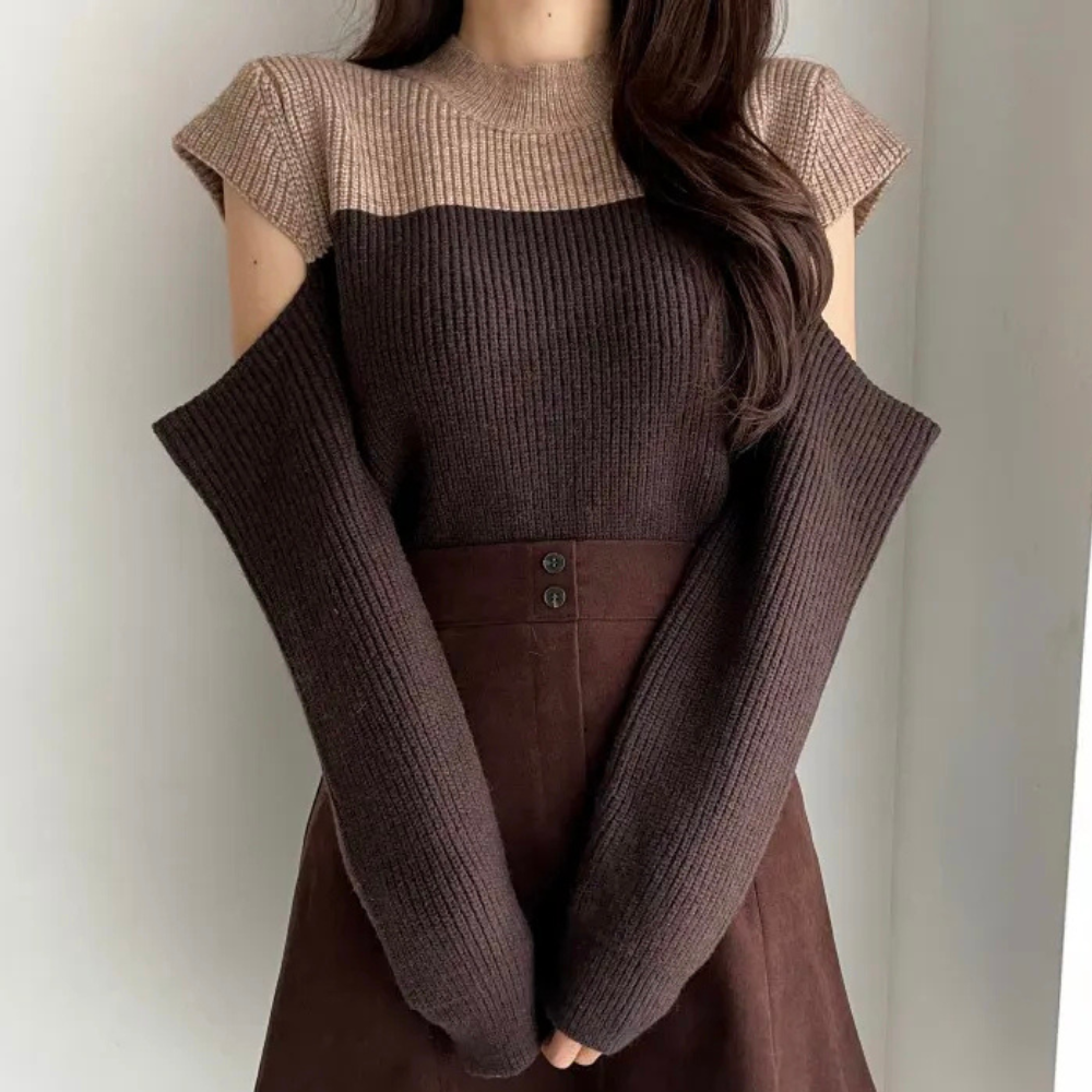 Pulls stylés pour femmes - Mode Décolleté Manches