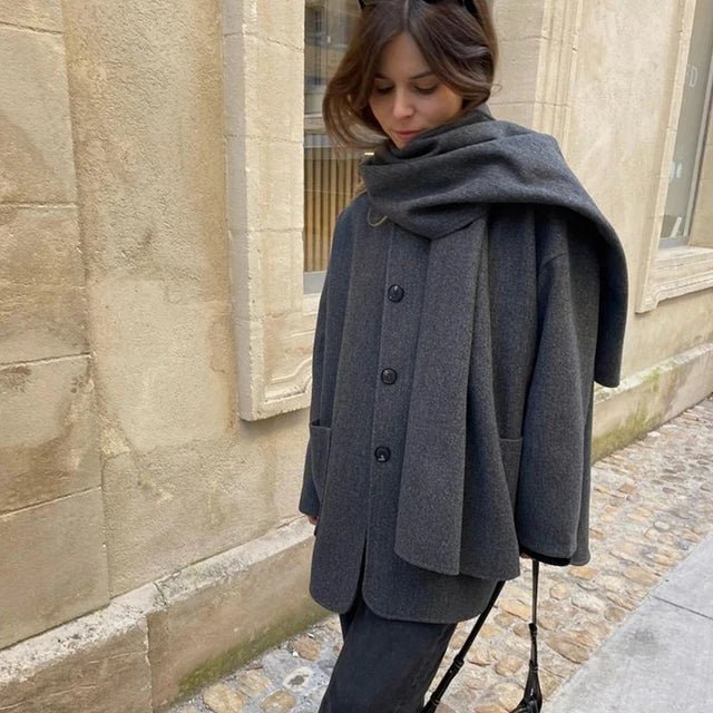 Vêtements d'hiver élégants pour femmes style rétro