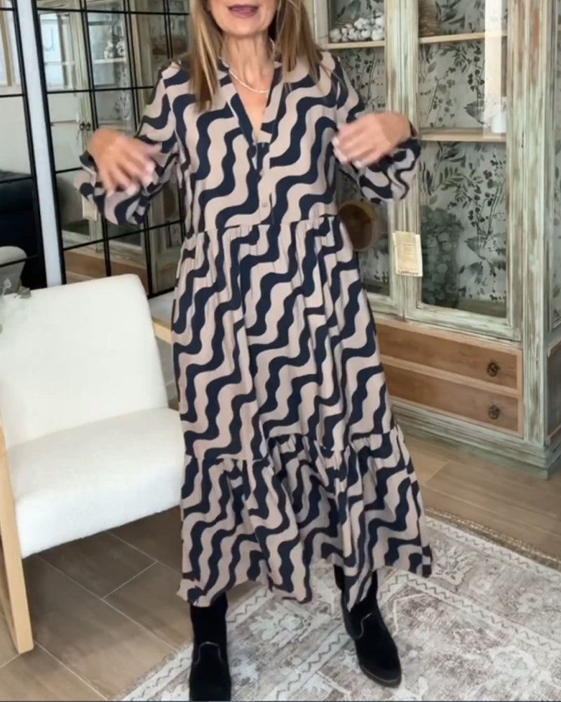 Längeres Lockeeres Sommerkleid - IdealeKleiden