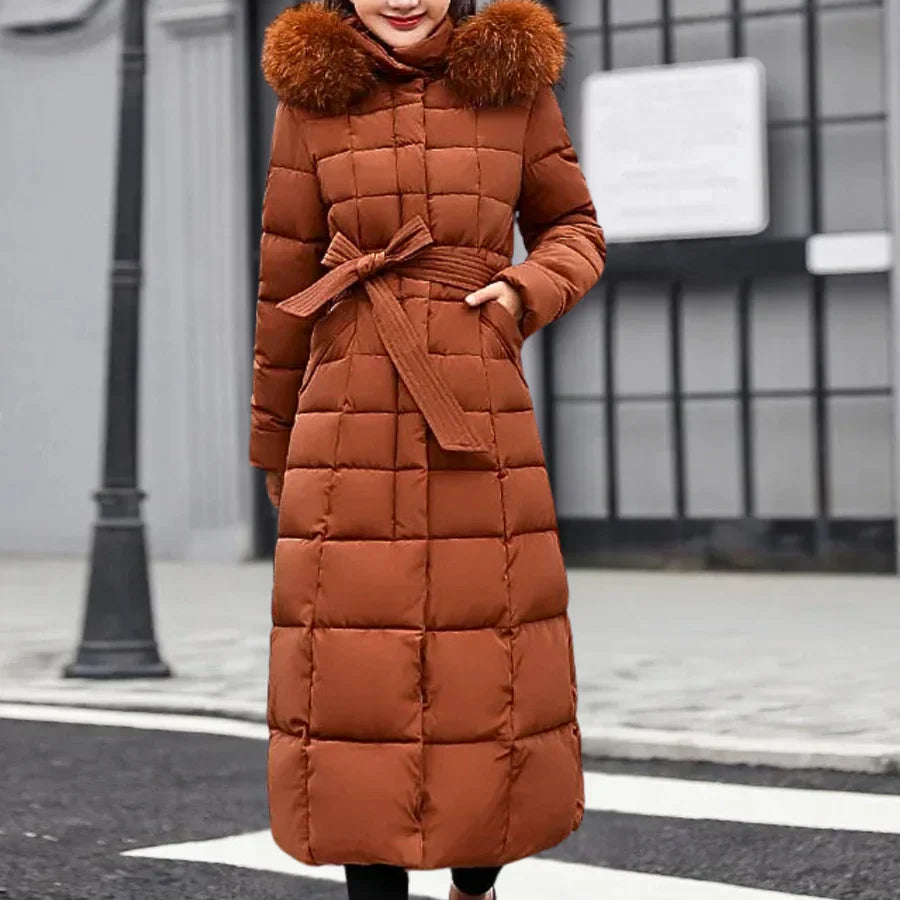 Manteau d'hiver élégant pour femme moderne