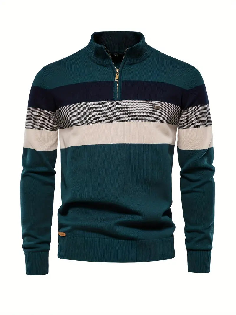 Pull coloré moderne pour homme