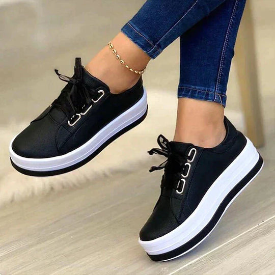 Baskets femme sport chic