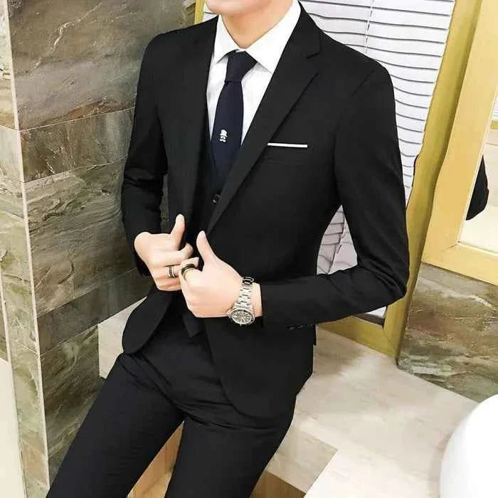 Costume deux pièces pour homme coupe slim