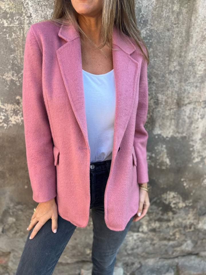 Veste élégante pour femme avec imprimé texturé