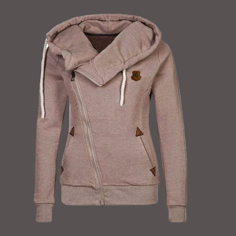 Veste à capuche unisexe asymétrique moderne